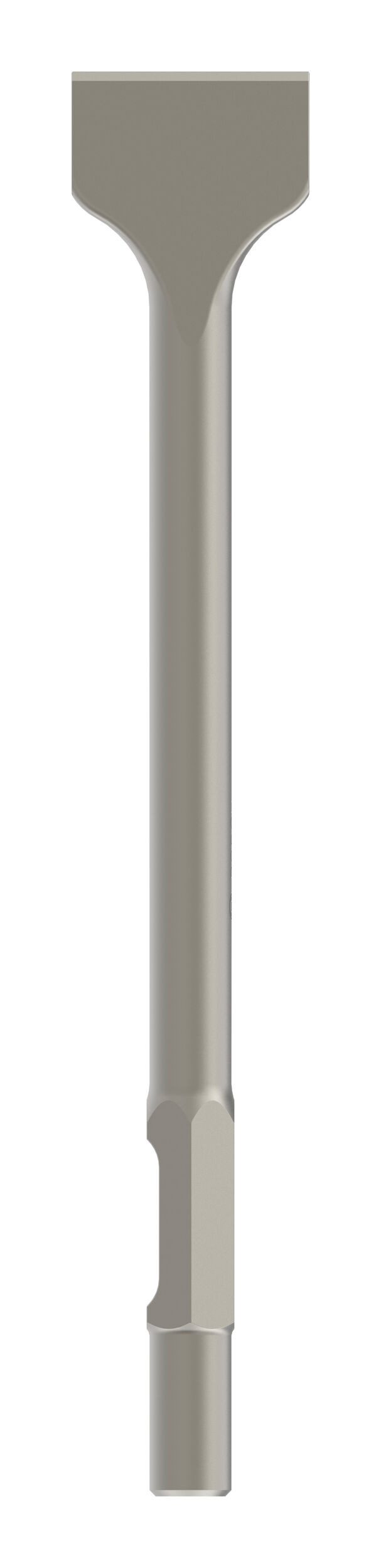 BOSCH Steinbohrer Pro Hex-4C, Pro HEX 30-4C Spatmeißel mit Sechskantaufnahme, 75 x 450 mm