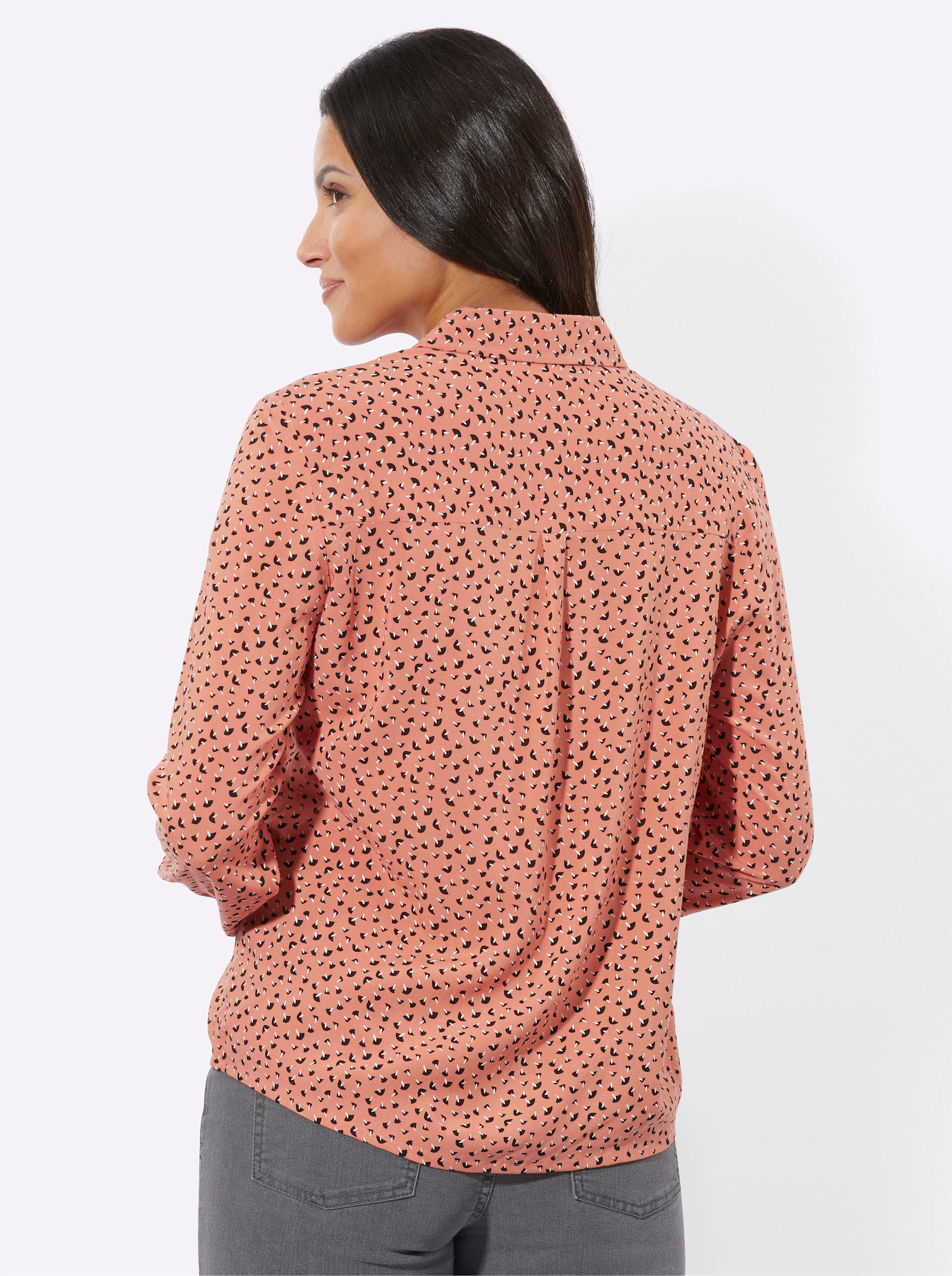 Sieh an! Klassische Bluse Langarm-Bluse Langarm günstig online kaufen