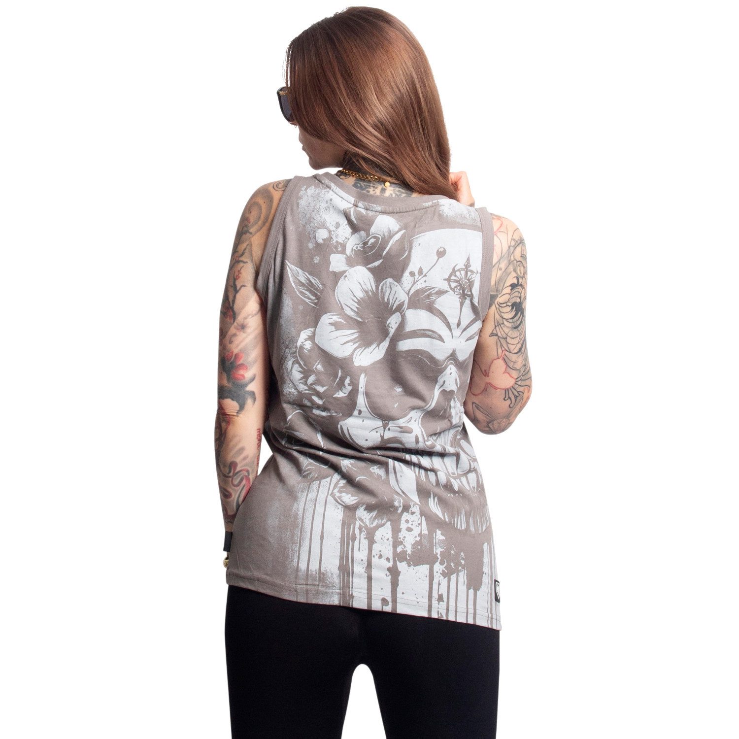 YAKUZA Rundhalsshirt Death Bloom günstig online kaufen