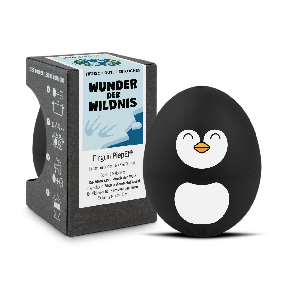 Brainstream Eieruhr Singende Eieruhr PiepEi PINGUIN