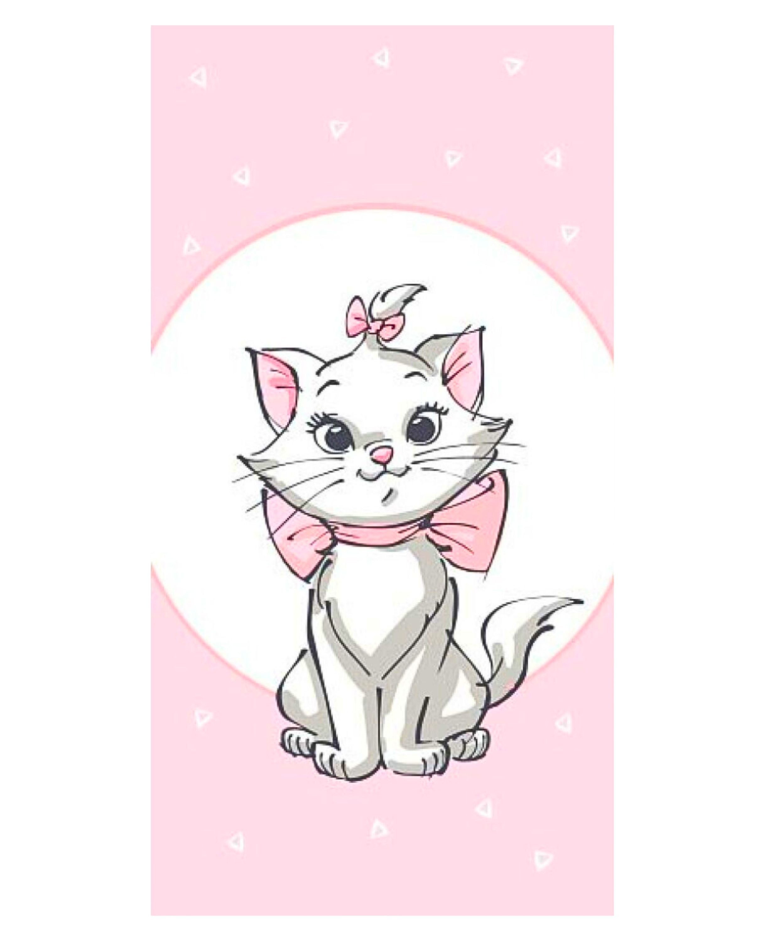 Disney Badetuch Aristocats Marie, Baumwolle, Kinder Strandtuch 70 x 140 cm günstig online kaufen