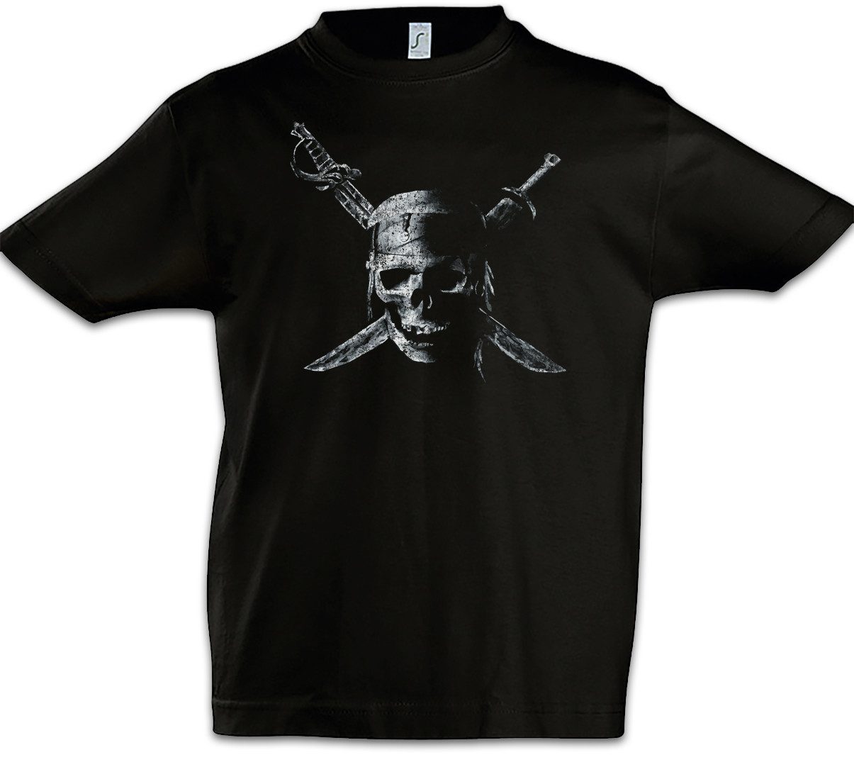 Print-Shirt Pirate Skull Kinder T-Shirt Piraten Pirates of the Ship Sailor