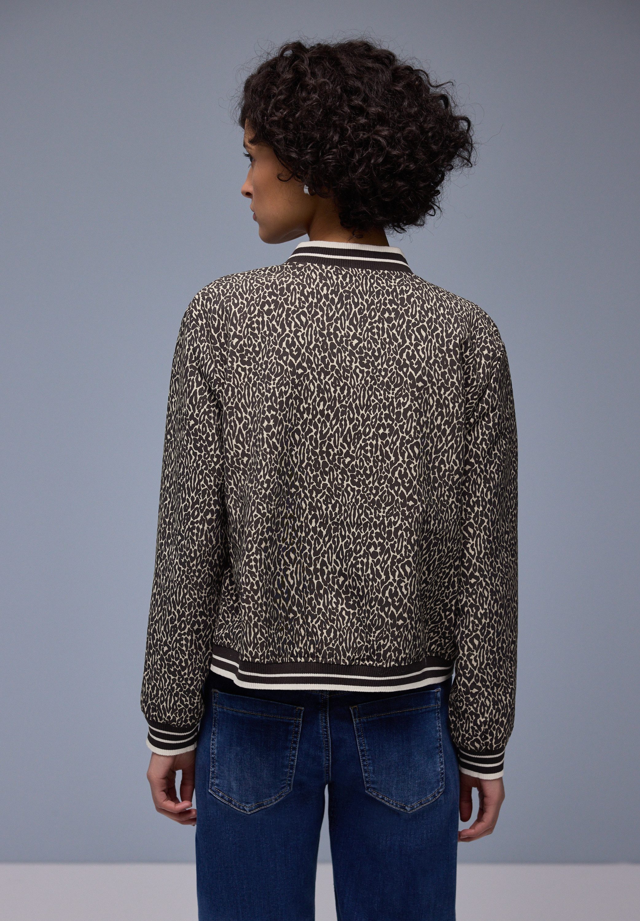 STREET ONE Blouson im Leo-Look