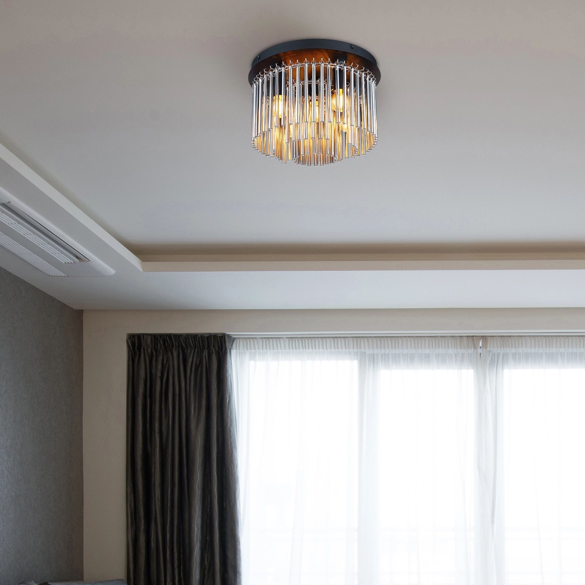 GLOBO LIGHTING Deckenleuchte GORLEY, ohne Leuchtmittel, günstig online kaufen