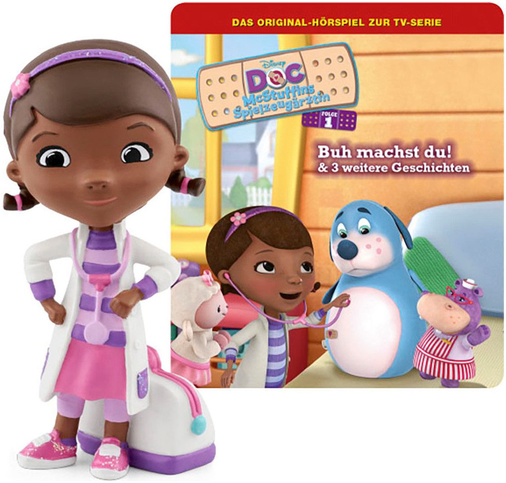 tonies Hörspielfigur Doc McStuffins Spielzeugärztin - Buh machst du & 3 weitere Geschichten