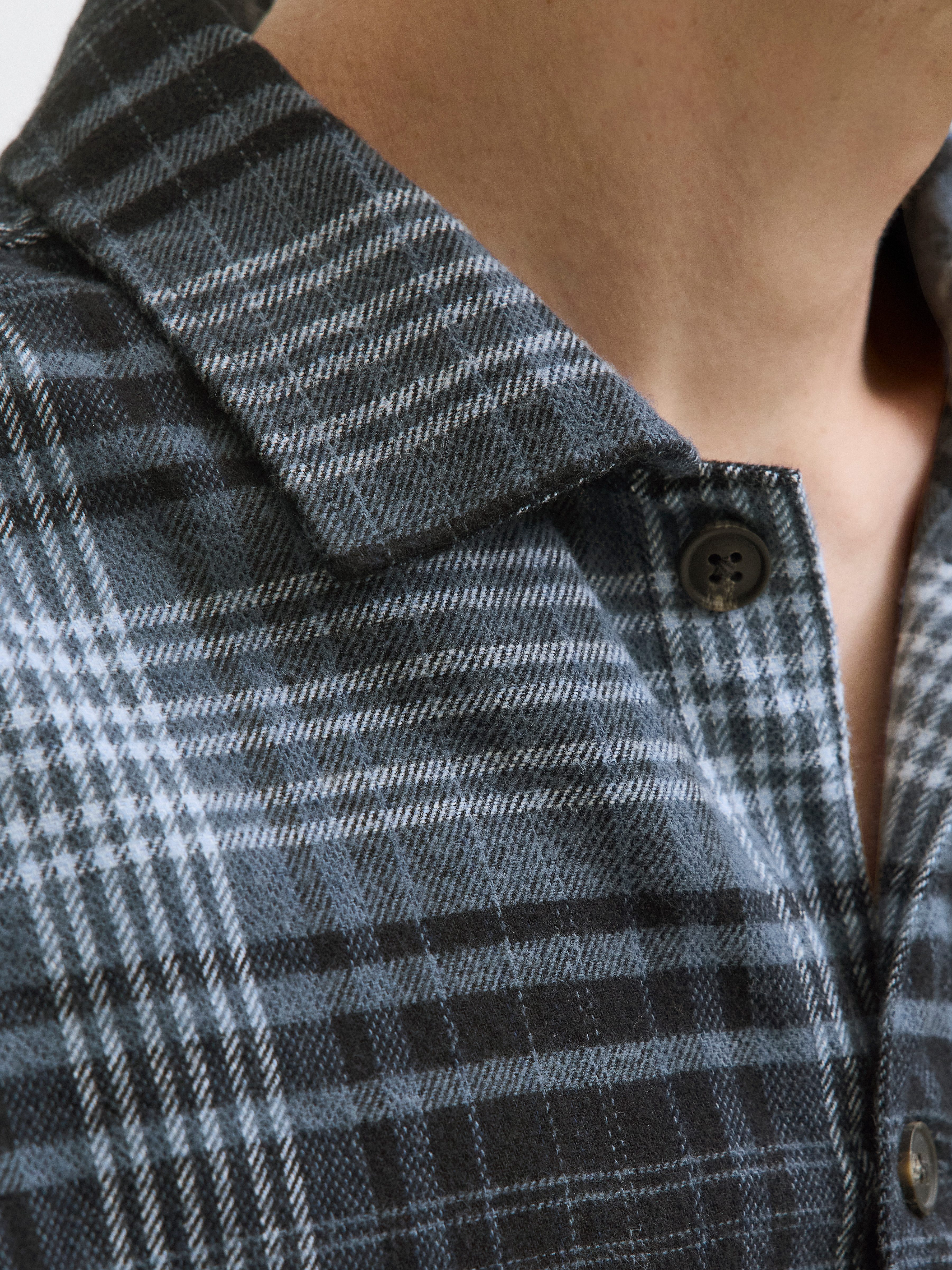 Jack & Jones Langarmhemd JJECHARGE OVERSHIRT LS NOOS