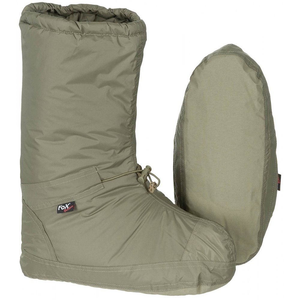 FoxOutdoor Biwakschuhe, Polar, winddicht, oliv Indoorschuh günstig online kaufen