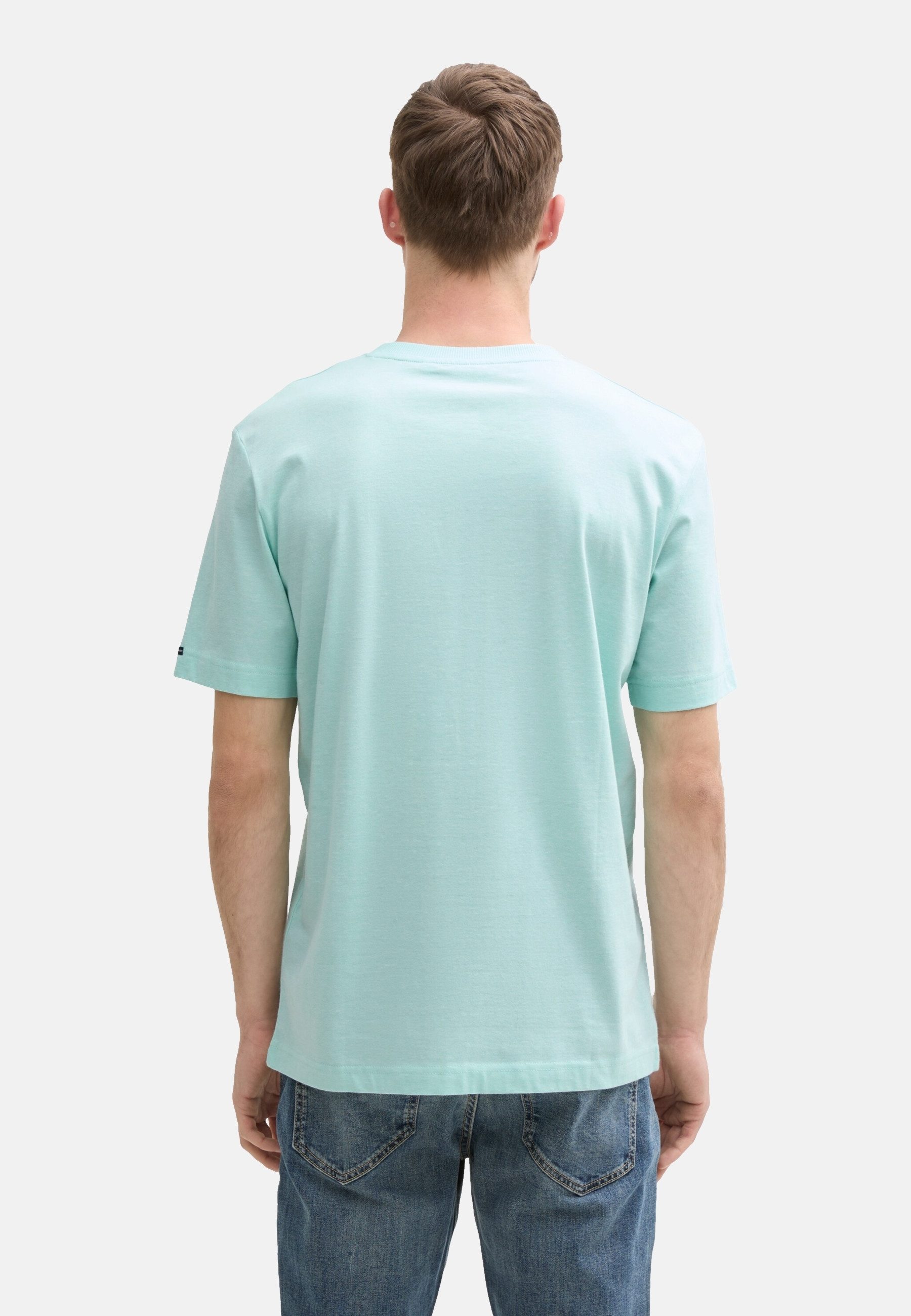 TOM TAILOR Henleyshirt T-Shirt Kurzarmshirt (1-tlg)