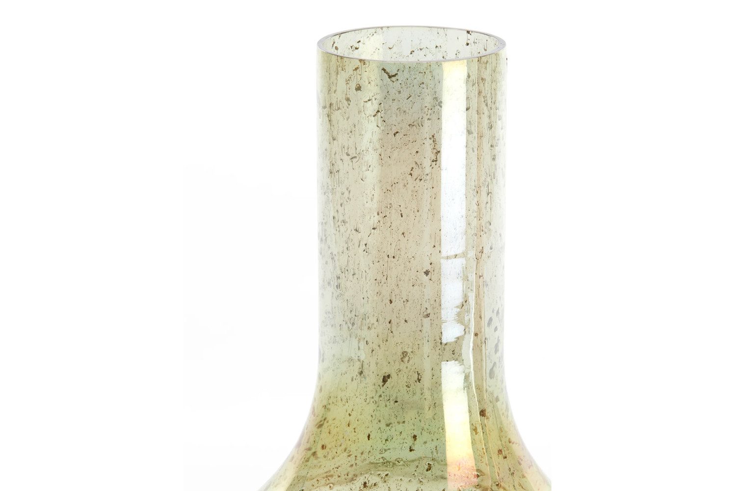 Light & Living Dekovase Dekovase Vase LEANNA von Light & Living Blumenvase Ø25x40 cm Glas Grün
