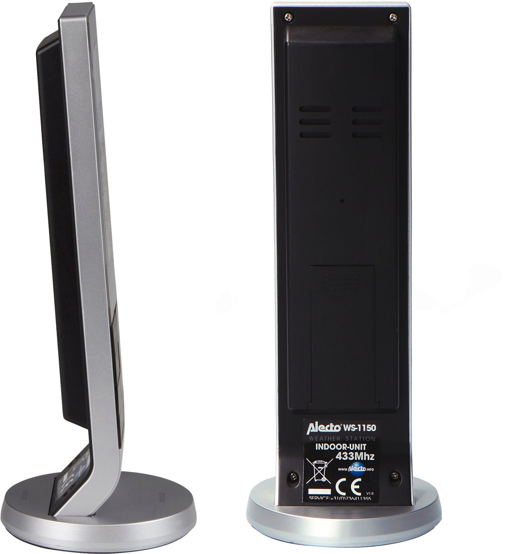 Alecto WS-1150 Wetterstation mit Funk-Außensensor Funkwetterstation (mit Außensensor)