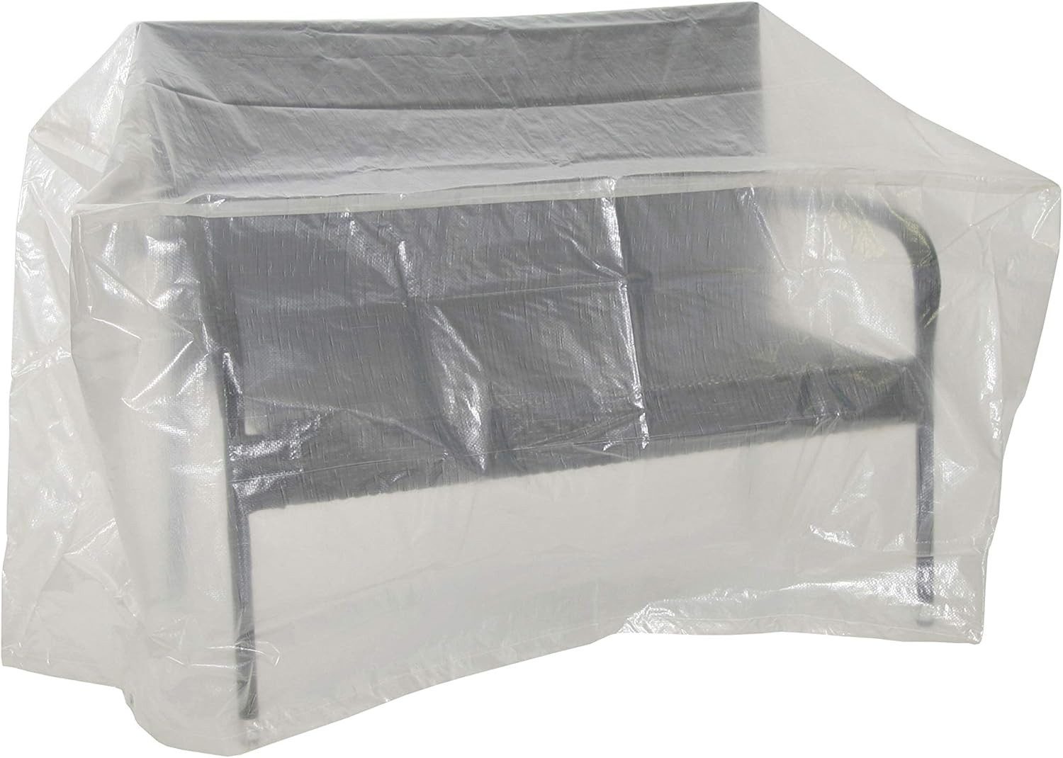 Greemotion Gartenmöbel-Schutzhülle Schutzhülle für Gartenbank wasserabweisen mit Ösen 60x75x78cm (1-St)