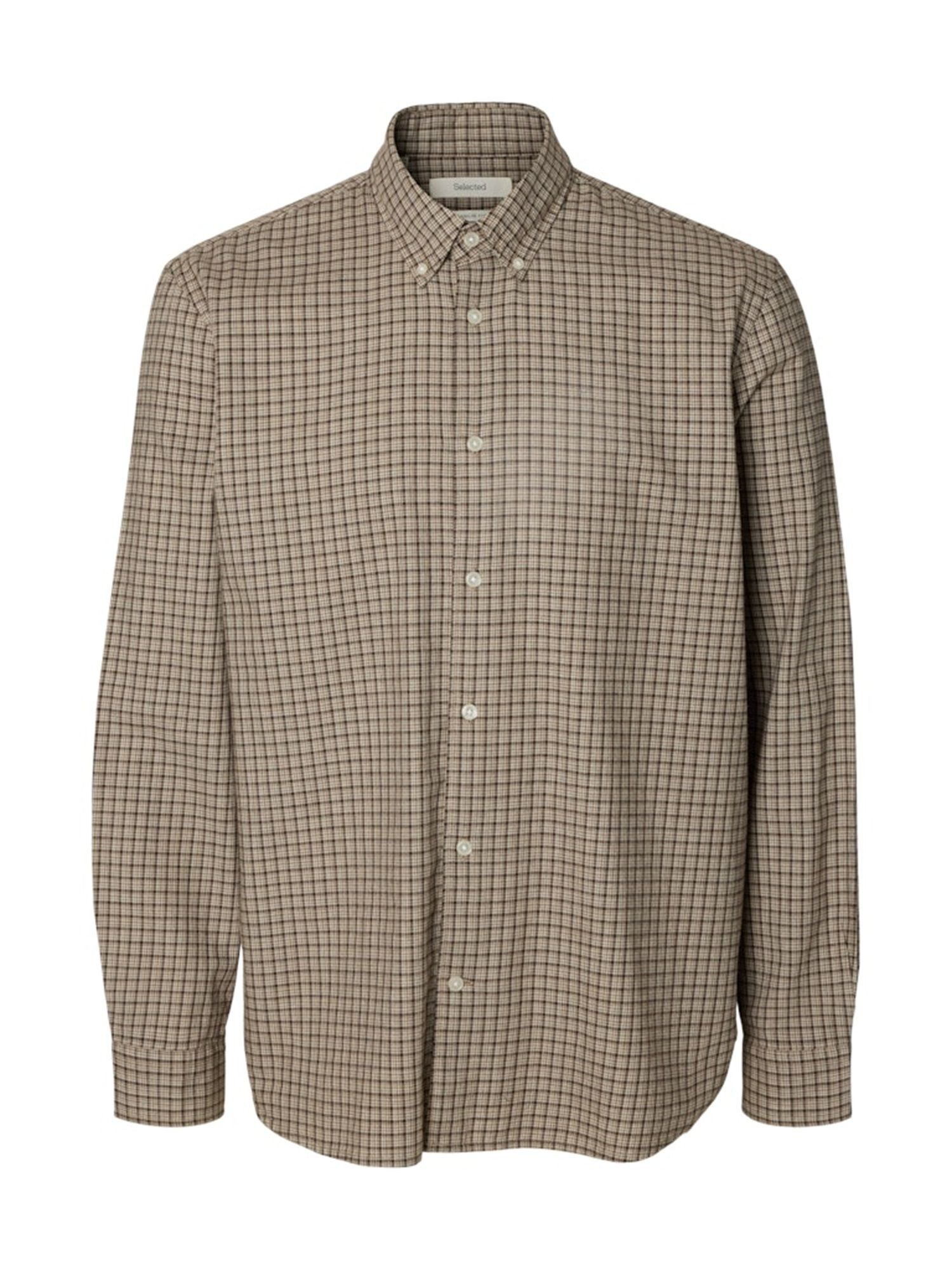 Selected Langarmhemd SLMCOLE-JAY REG MELANGE LS SHIRT NO