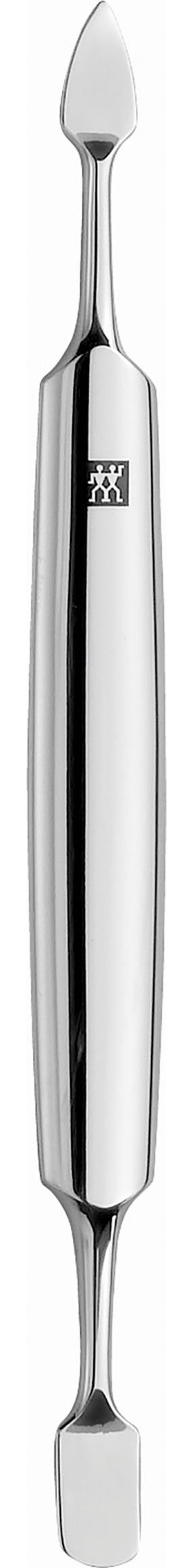 Zwilling Maniküre-Etui CLASSIC INOX RAHMEN-ETUI SCHWARZ KROKO, 5 tlg., 5-teilig, aus rostfreiem Edelstahl, Etui aus Rindleder.