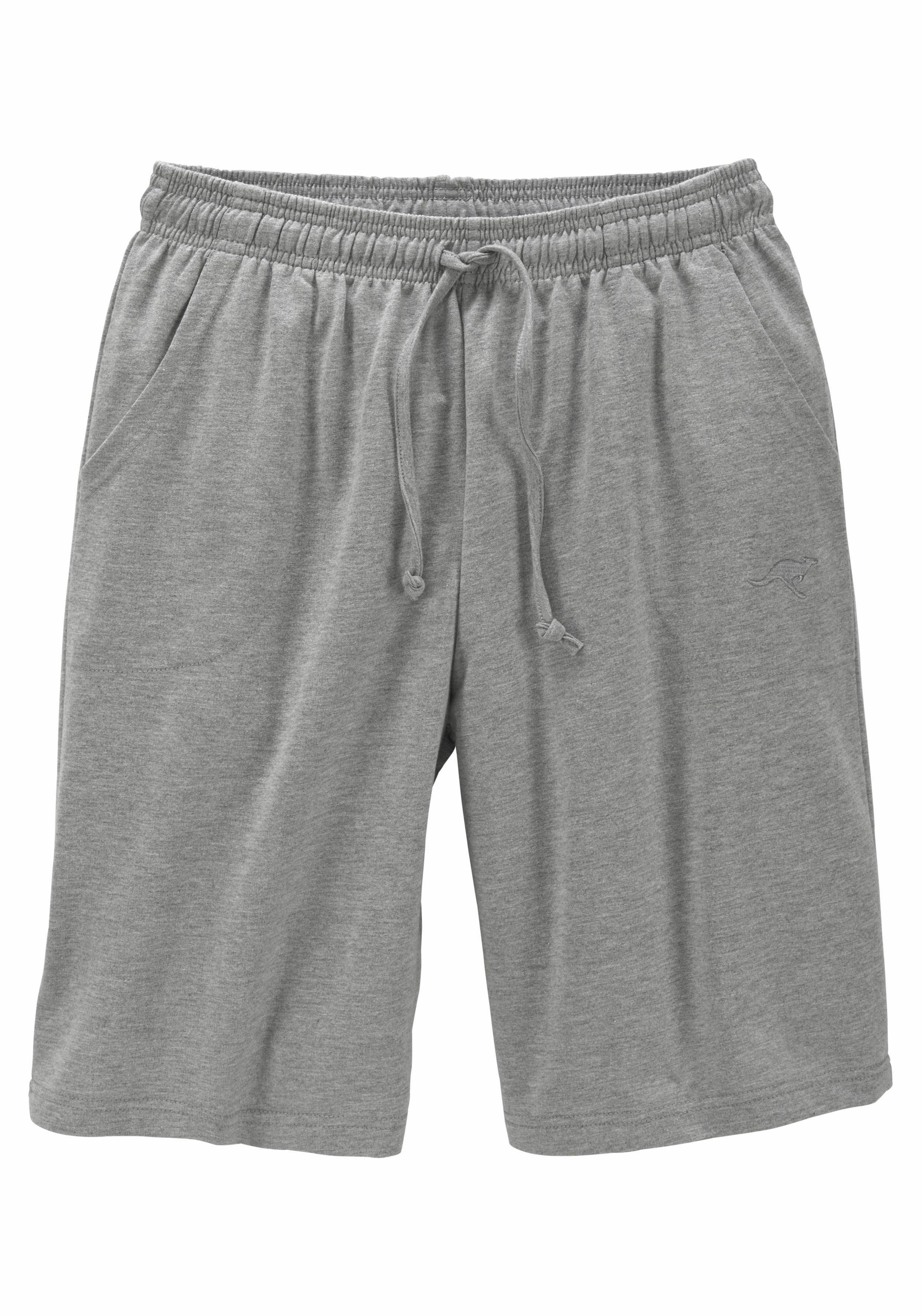 KangaROOS Sweatshorts kurze Jogginghose aus weicher Sweatware mit Kordel – Bild 2 von 5