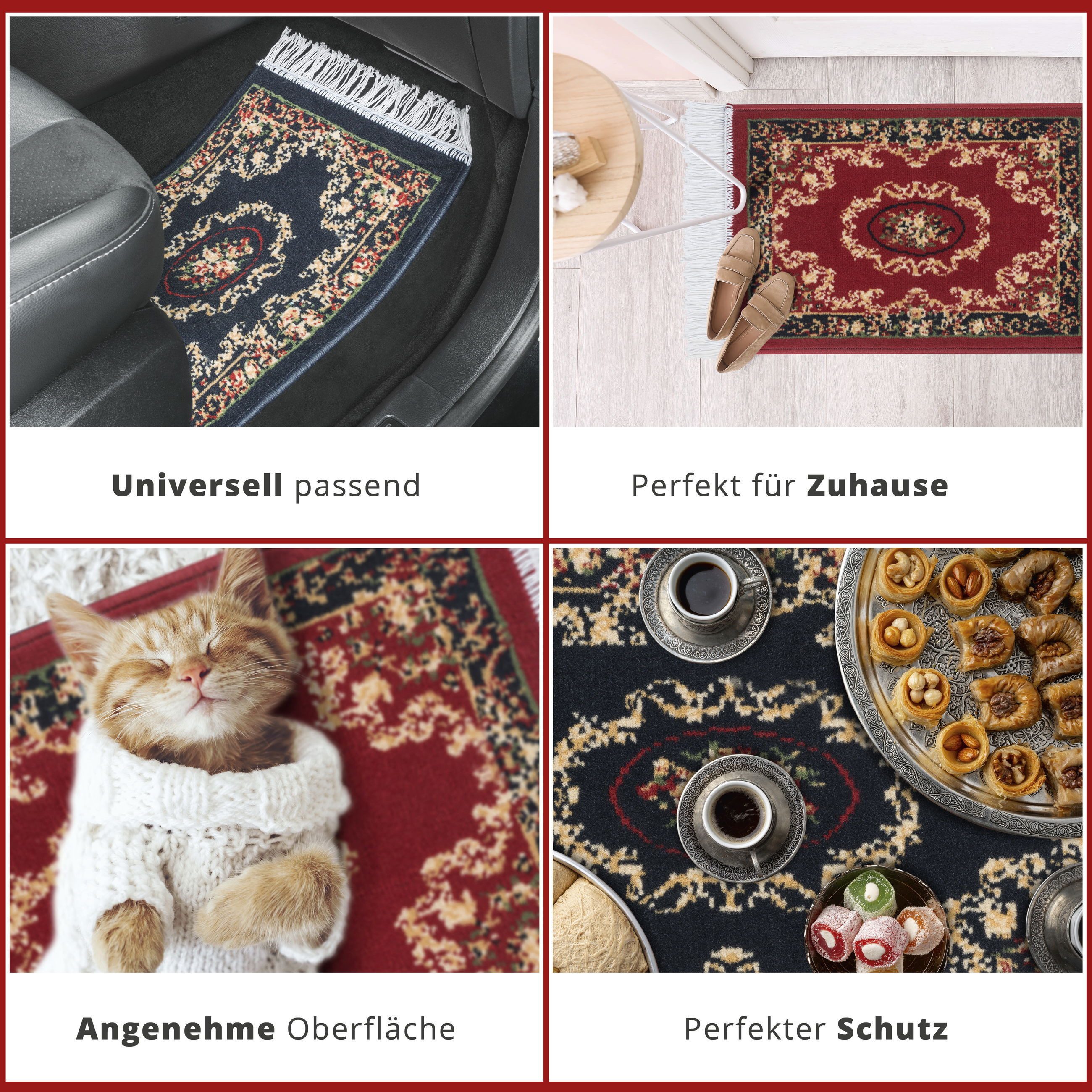 WALSER Car Floor Mats Car Carpet Persian (1 pc)