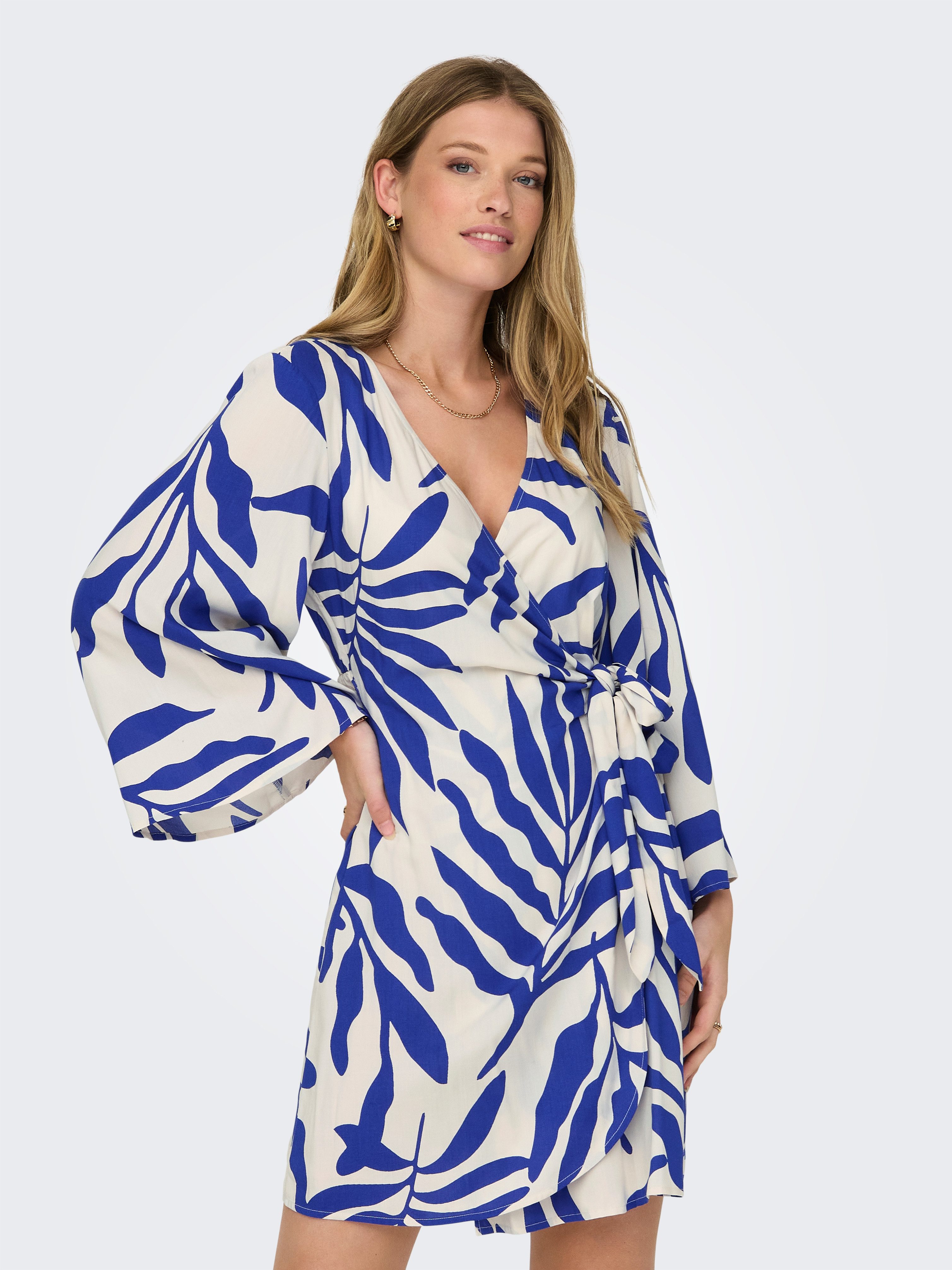 JDY Wickelkleid JDYSEZEN LIFE 7/8 SHORT günstig online kaufen