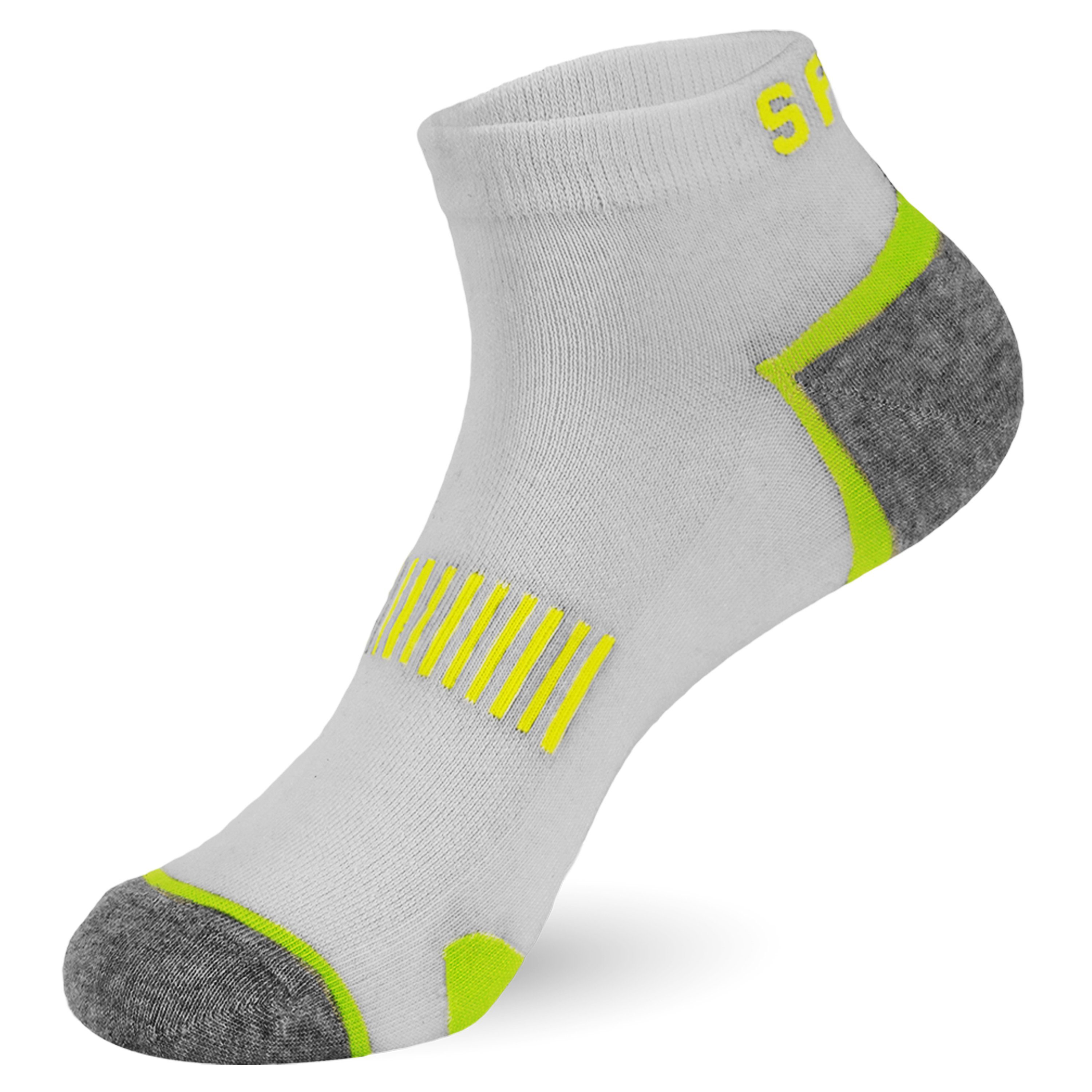 TEXEMP Sneakersocken 6 bis 18 Paar Sneaker Socken Herren & Damen Mehrfarbig Baumwolle Kurz (Packung, 6-Paar) Atmungsaktiv – Bild 5 von 5