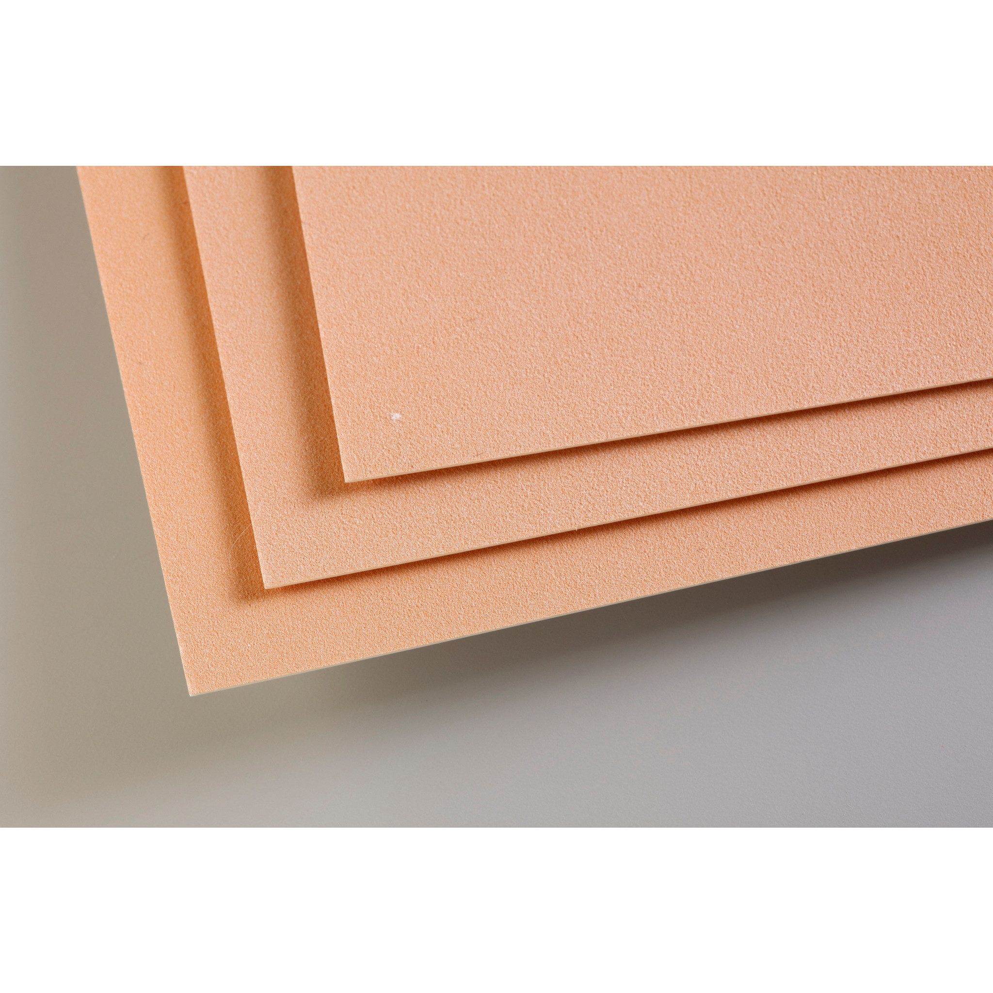 CLAIREFONTAINE Zeichenpapier Pastelmat Pastellmalerei, 5 Bogen 50x70 cm, 360g Siena 96012C, Kunst Clairefontaine