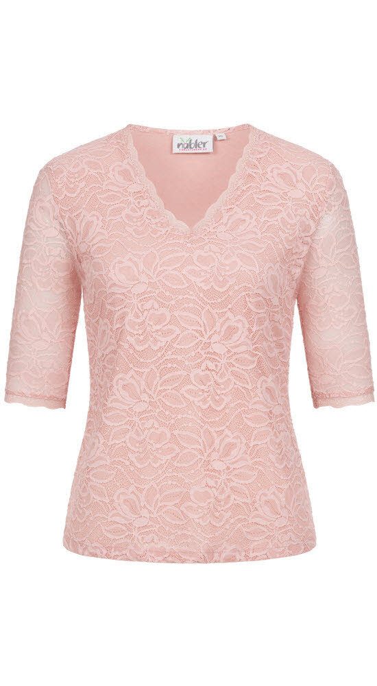 Nübler Dirndlbluse Trachtenblse kurzarm Frieda in günstig online kaufen