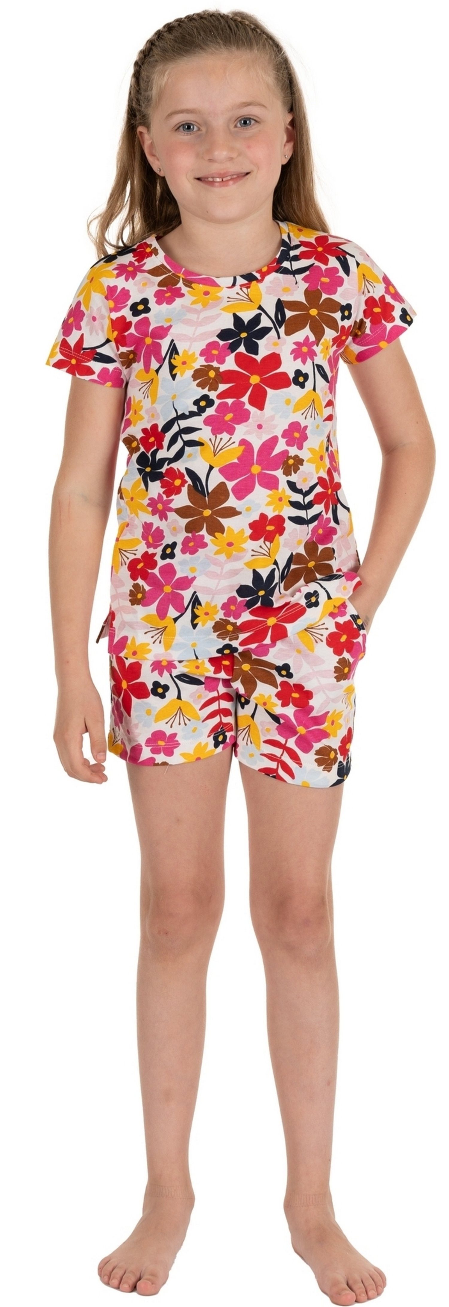 Rebelle Shorty Mädchen Pyjama kurz (2 tlg) Baumwolle