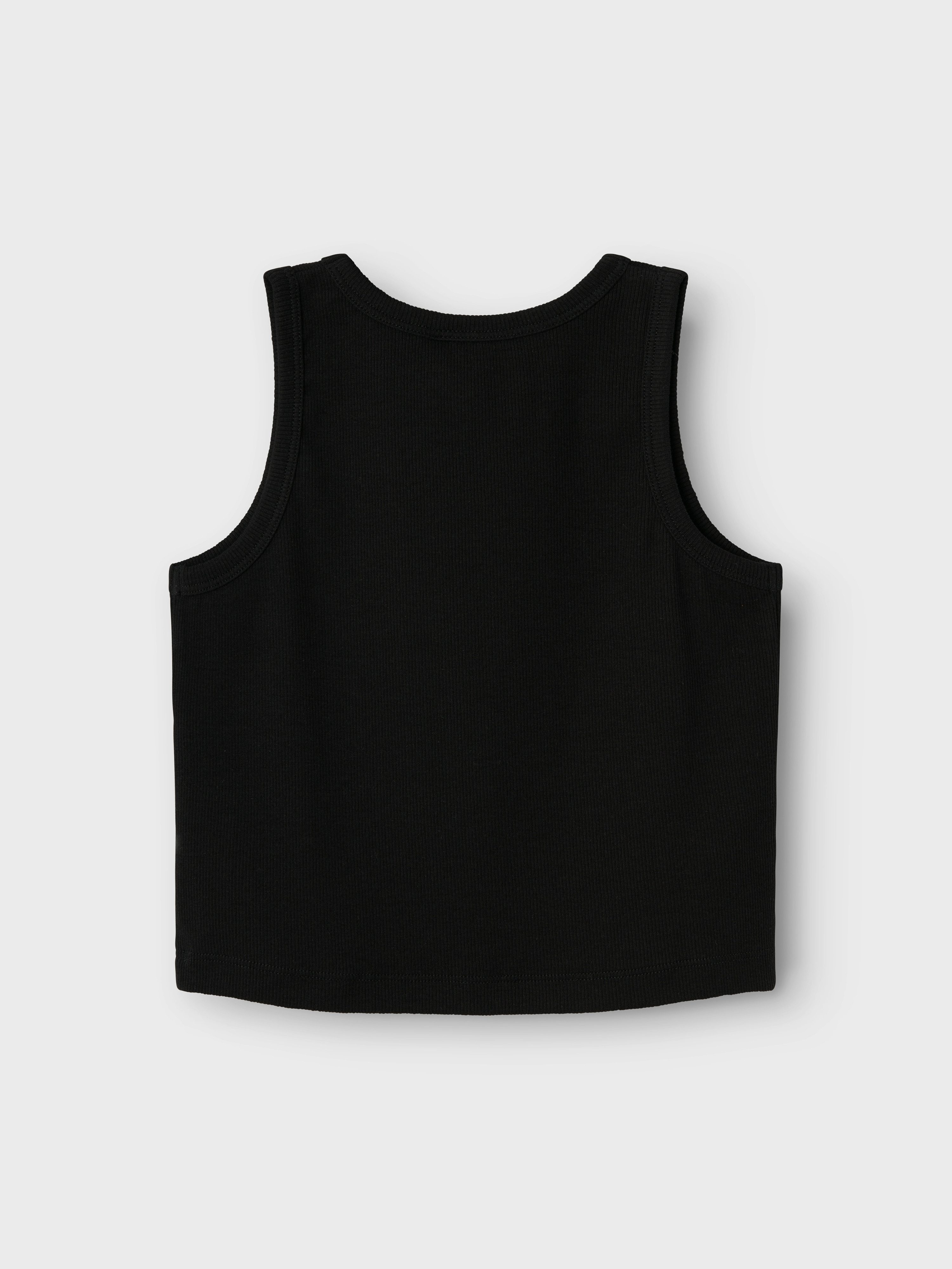 Name It Tanktop NKFNAKAL SL SHORT TOP NOOS Baumwollmischung, verkürzte Form, Jersey Rippware