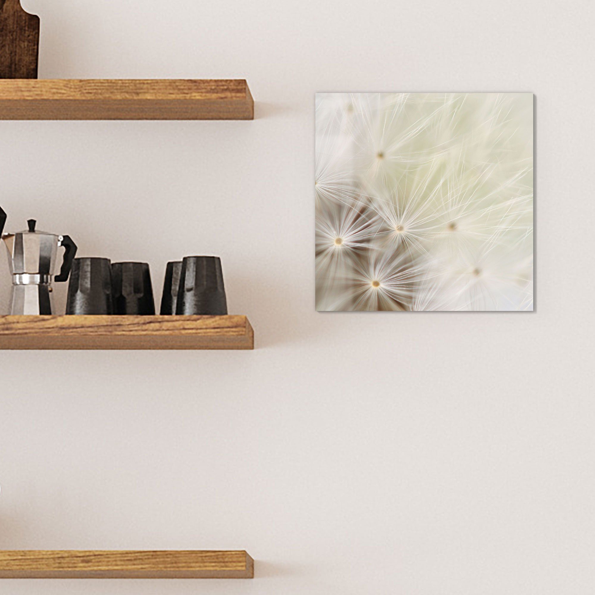 DEQORI Magnettafel 'Pusteblume ganz nah', Whiteboard Pinnwand beschreibbar