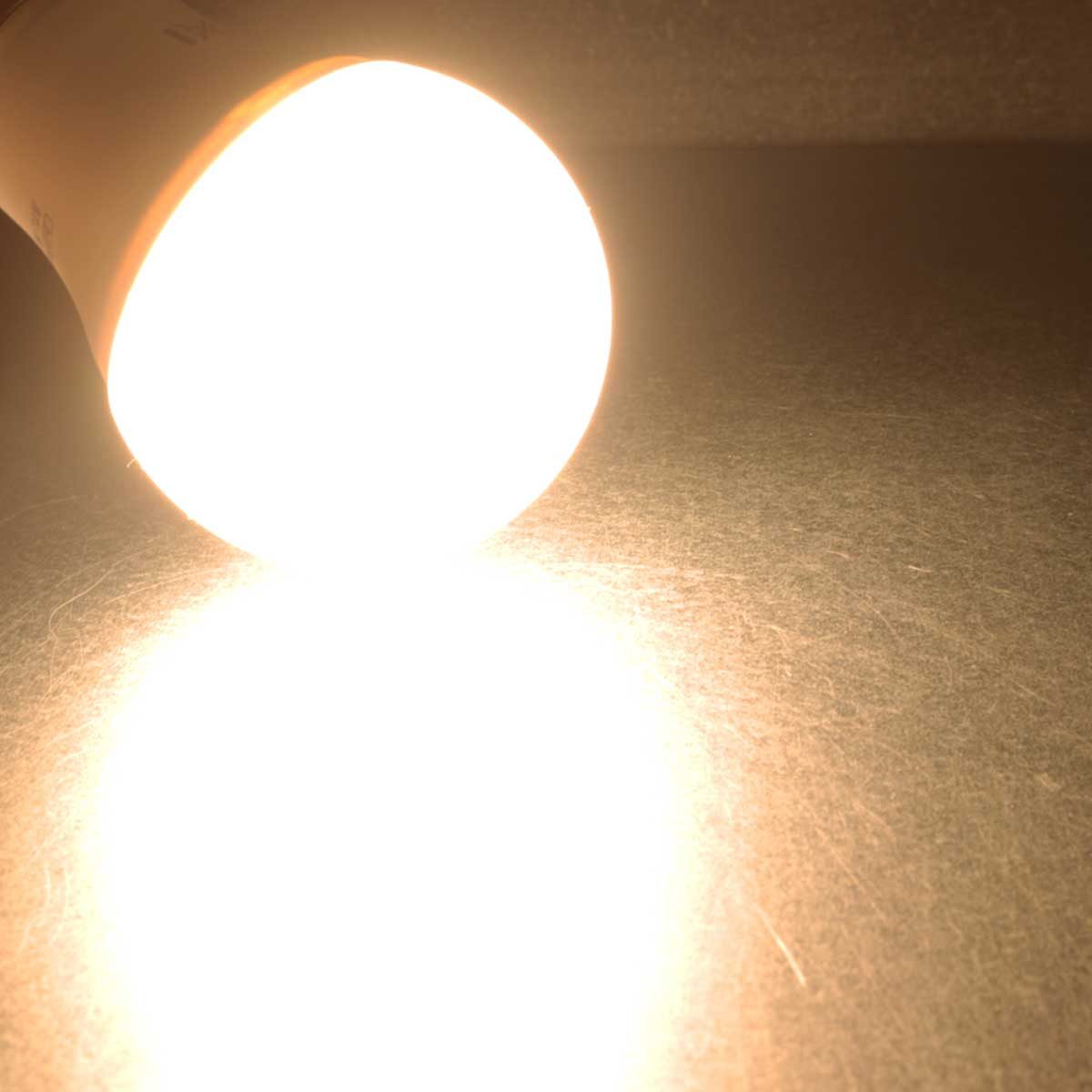 ChiliTec LED-Leuchtmittel LED Glühbirne E27 "G70-DM" warmweiß 800lm 10W/230V, warmweiß