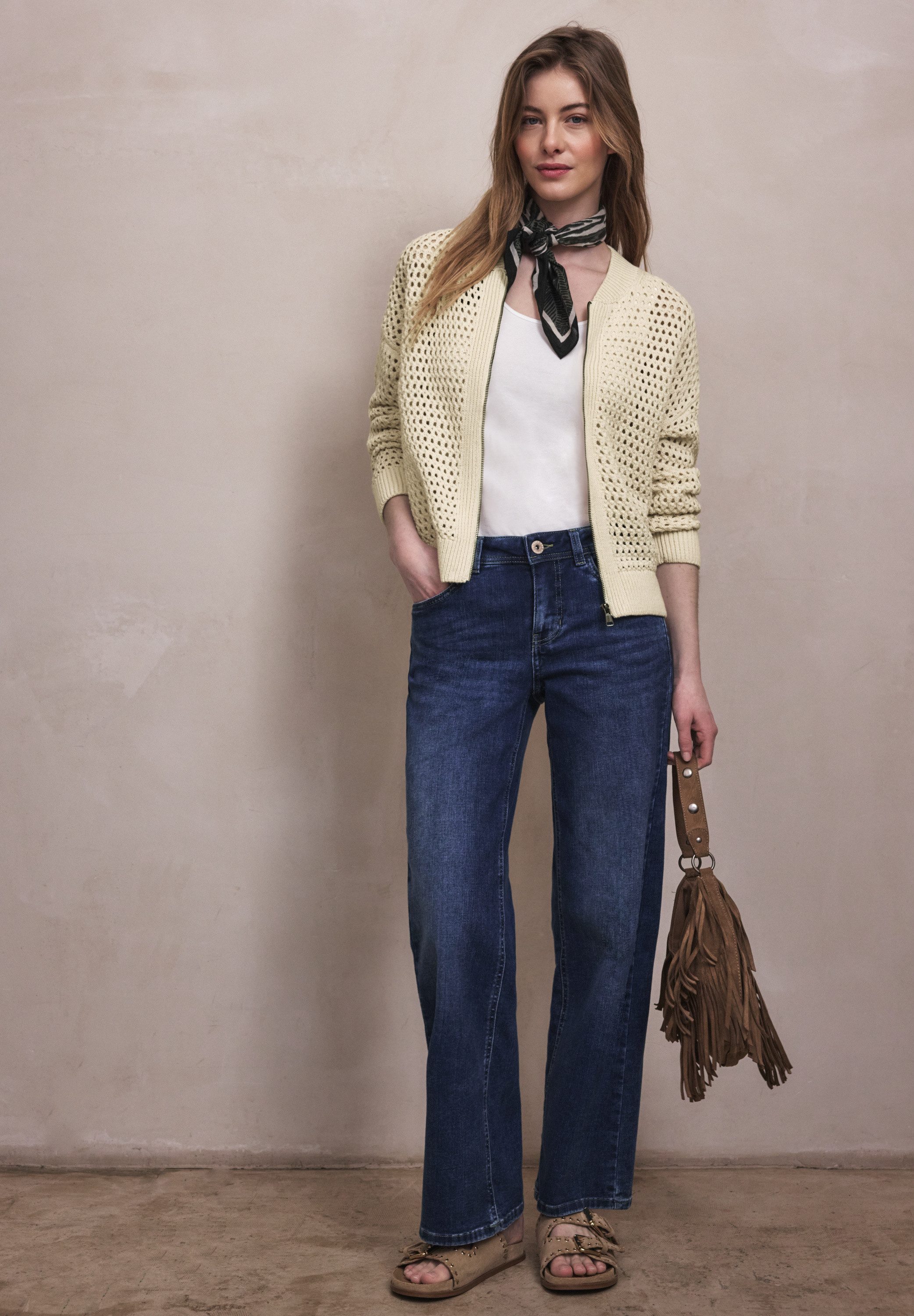 STREET ONE STUDIO Cardigan Grobstrick