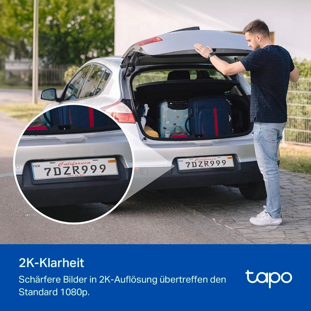 tp-link Überwachungskamera Tapo C410 KIT (Innenbereich, Außenbereich, Tapo Solarpanel)