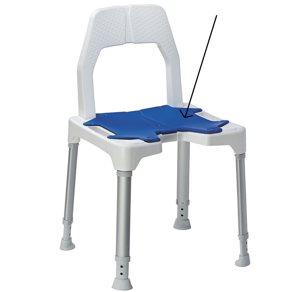 DIETZ® REHA-PRODUKTE Dusch-Toilettenrollstuhl Dietz Tayo Sitzpad