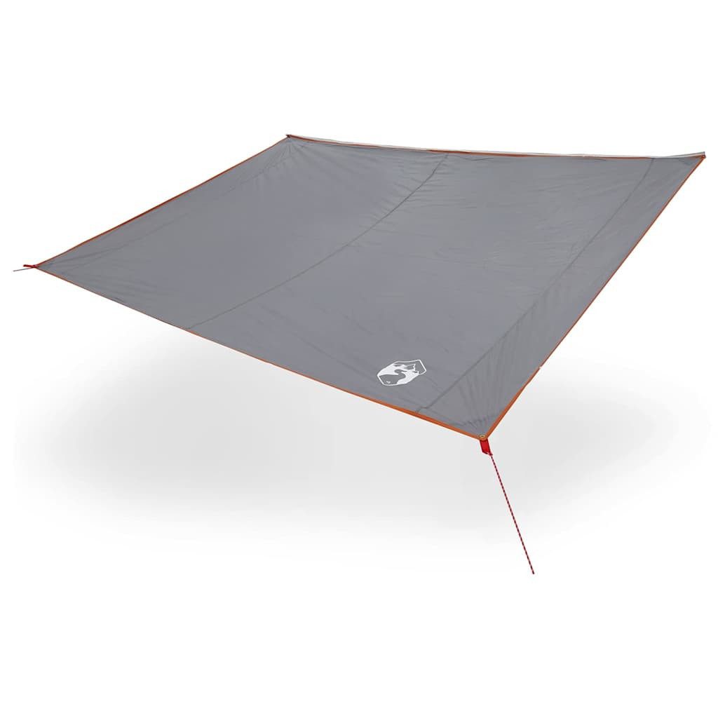 vidaXL Kuppelzelt Wasserfeste Plane Grau und günstig online kaufen