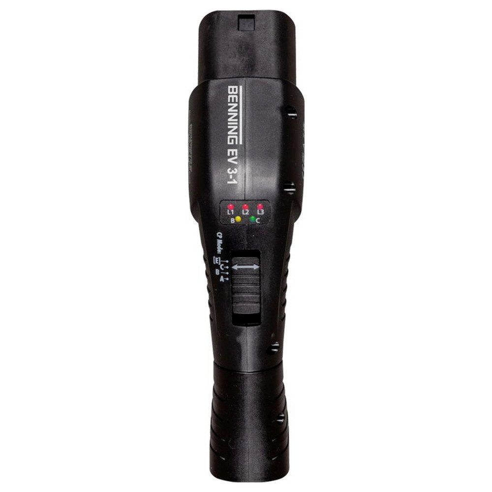 Benning Benning 11001243 EV 3-1 Wallbox-Steckdosentester Autobatterie-Ladegerät