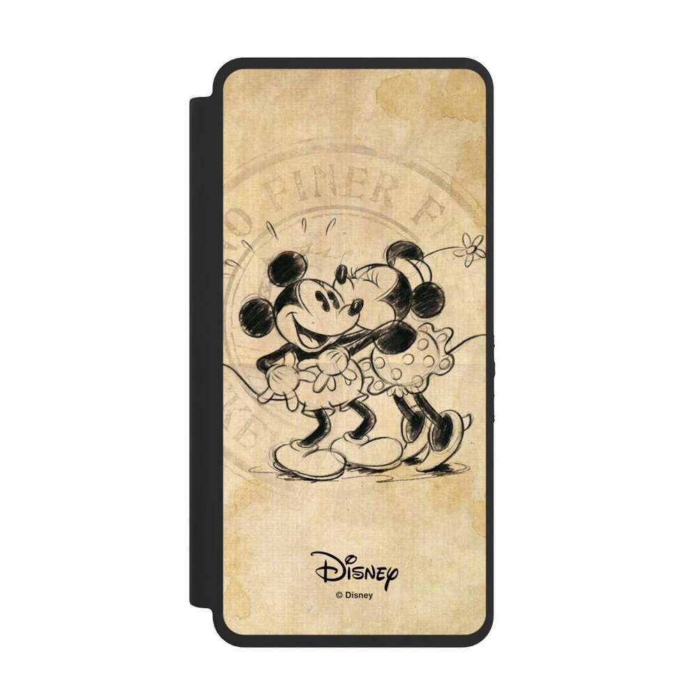 NIVOCASE Handyhülle Mickey Mouse Minnie Mouse Vintage Minnie&Mickey, Samsung Galaxy S26 Ultra Klapphülle Handyhülle aus Kunst Leder