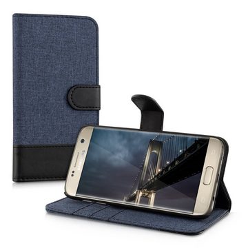 kwmobile Handyhülle Wallet Case für Samsung Galaxy S7, Hülle mit Ständer - Handyhülle Kartenfächer