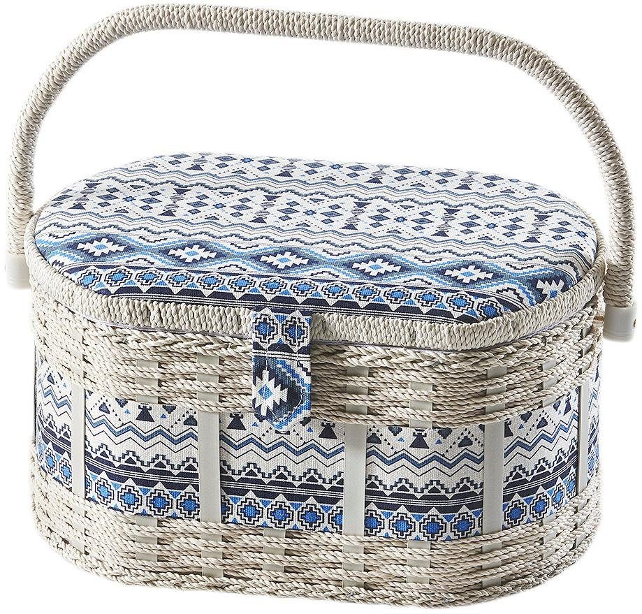 locker Nähkästchen, oval, aus Kunststoff und günstig online kaufen