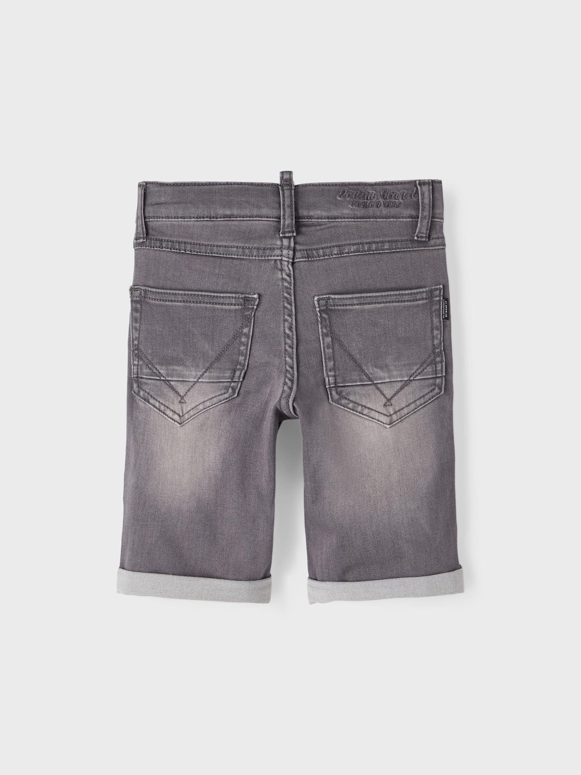 Name It Jeansshorts NKMTHEO XSL L 6622-CL SHORTS denim dark DNM grey