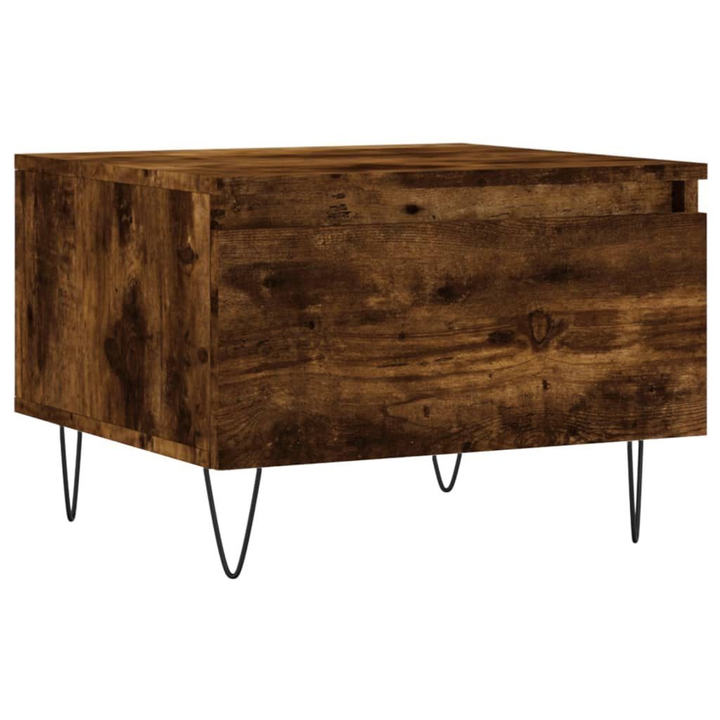 Couchtisch Holzwerkstoff (1-St) Räuchereiche cm Räuchereiche Couchtisch | vidaXL 50x46x35 Räuchereiche