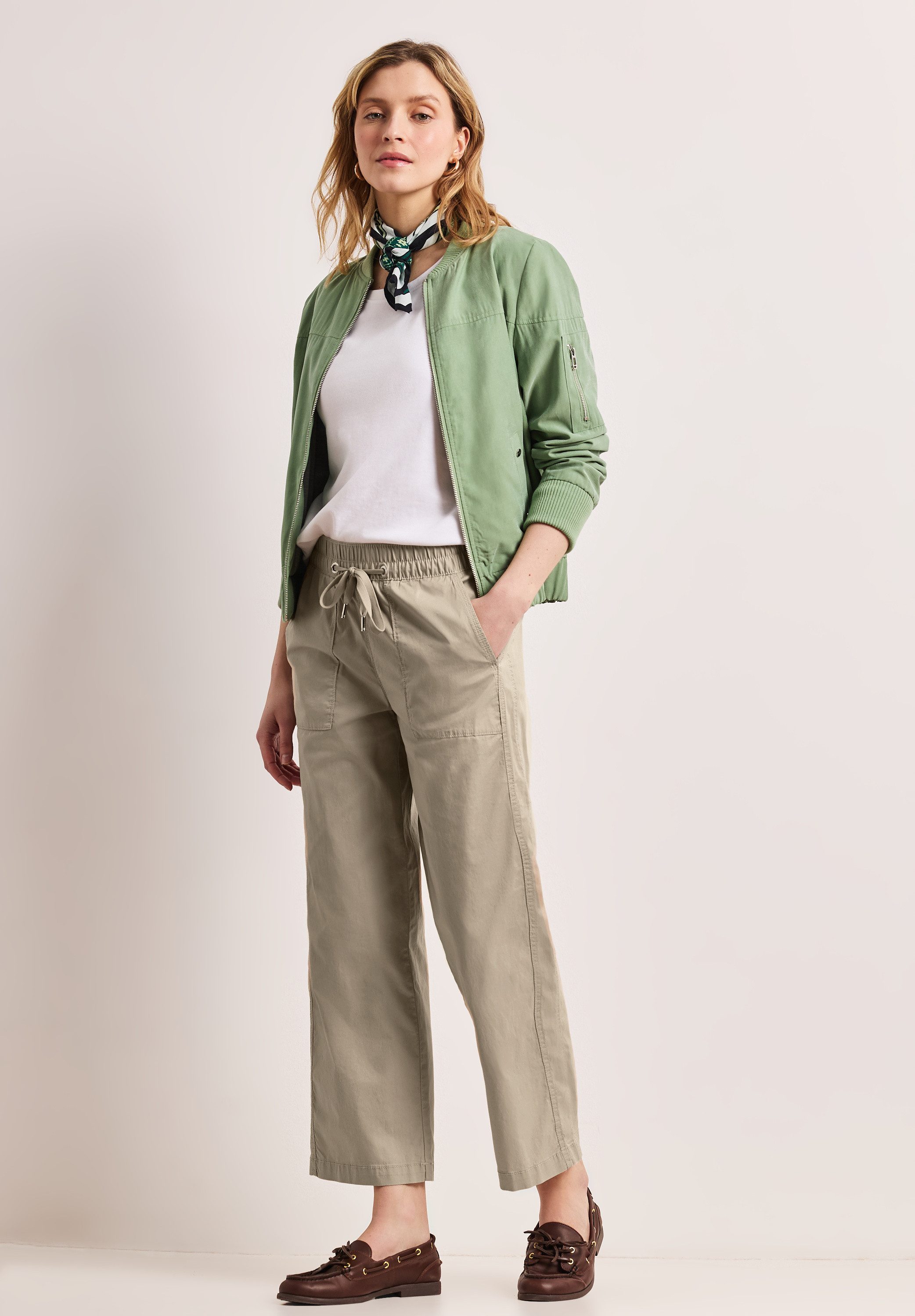 STREET ONE Stoffhose Middle Waist
