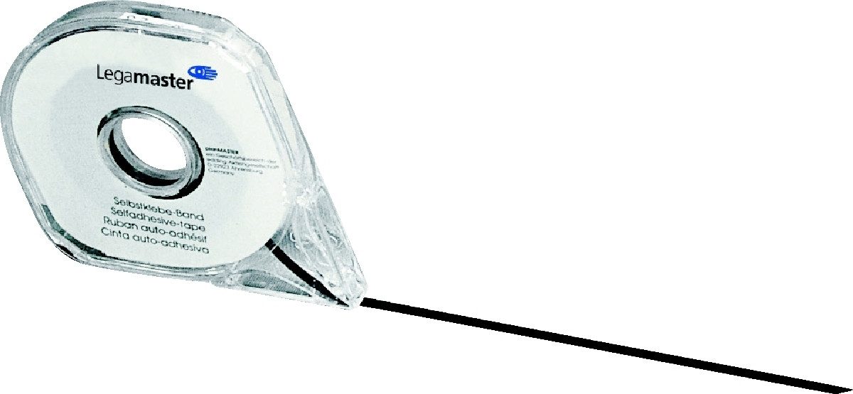 Tafel Aufteilungsband für Planungstafeln 1mmx16m selbstklebend schwarz