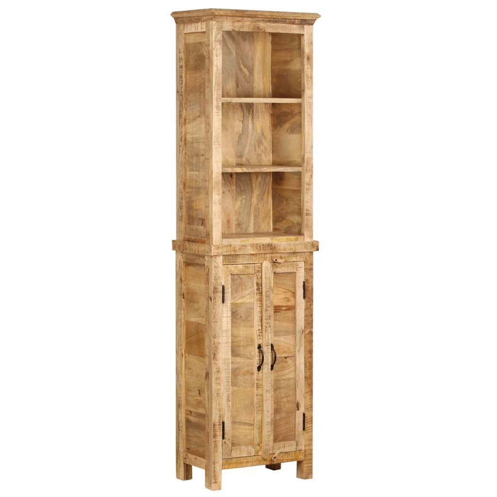vidaXL Bücherregal Bücherregal 50x30x180 cm Massivholz, 1-tlg.