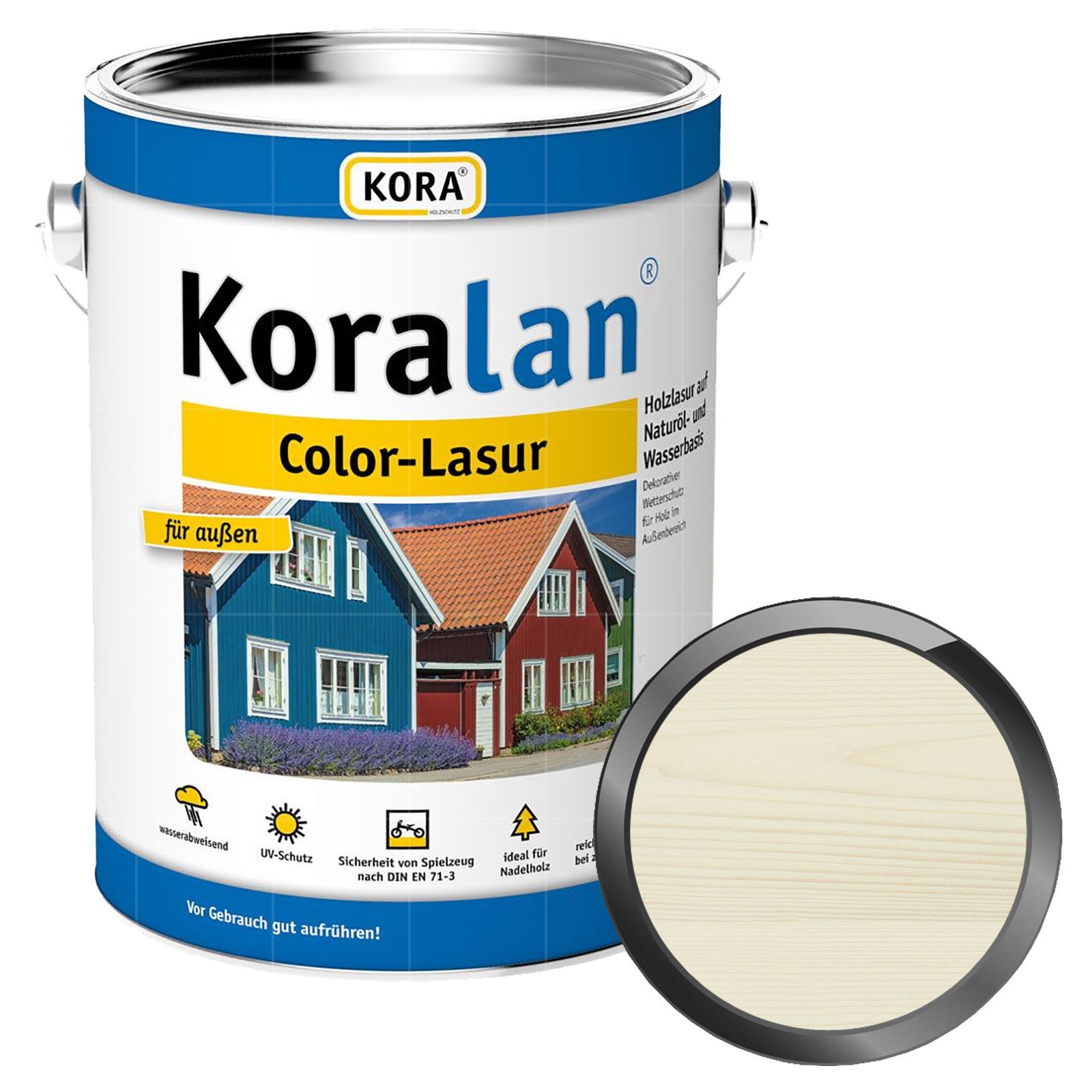 KORA Lasur Koralan Color-Lasur - 0.75 Ltr