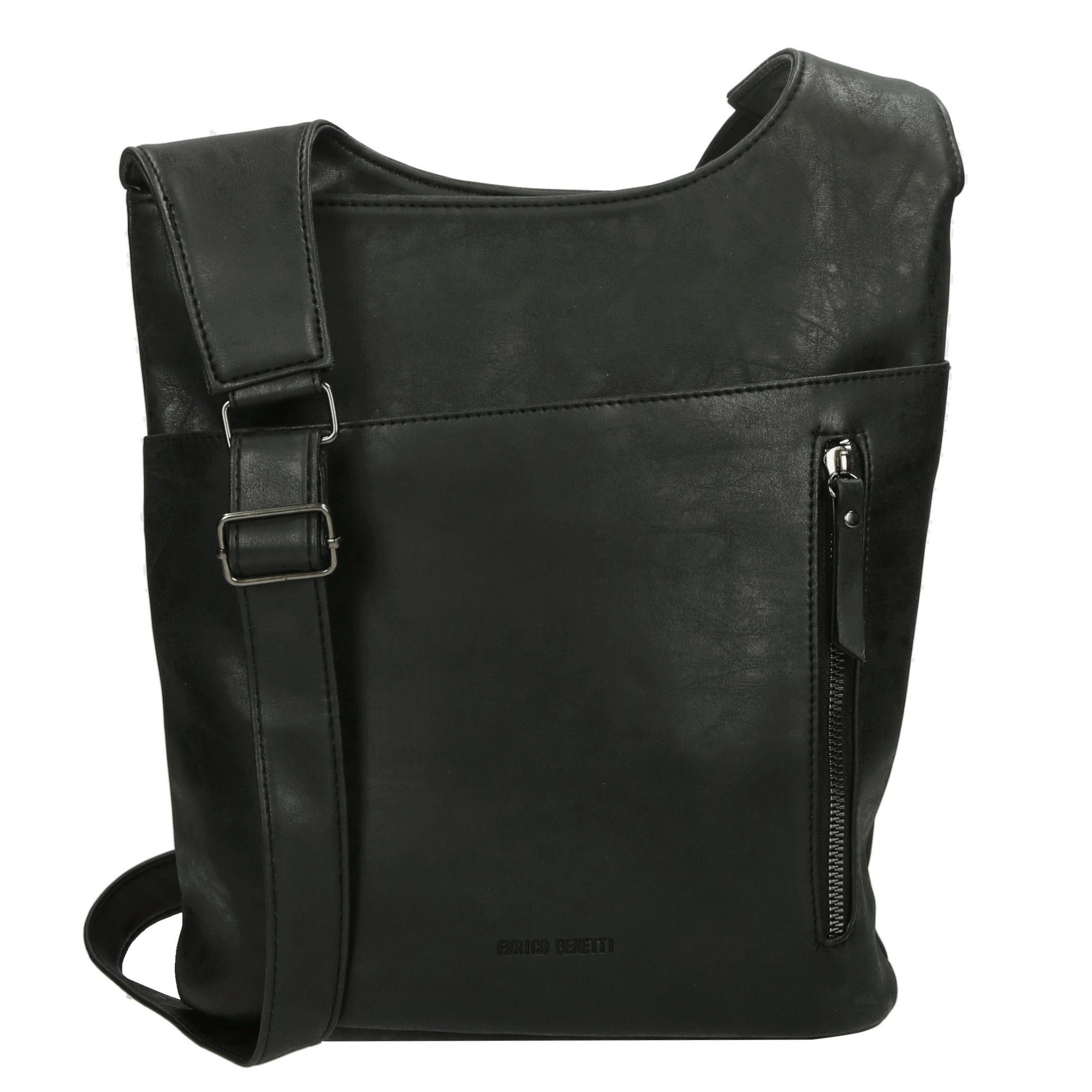Christian Wippermann Umhängetasche Damen Tasche Umhängetasche Beuteltasche Hobo Handtasche, Crossover Leder Optik