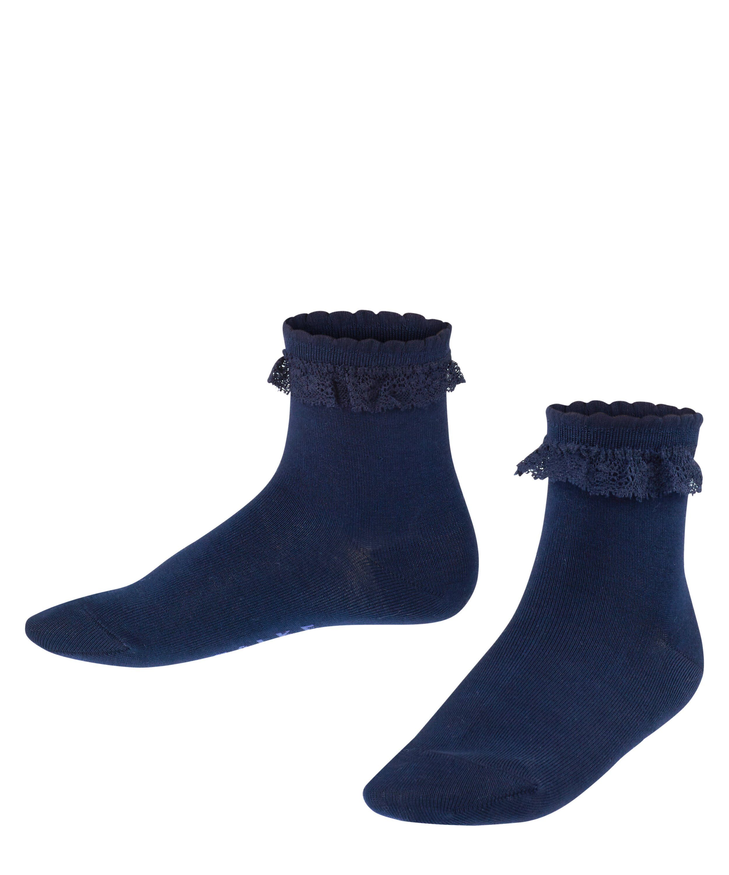 FALKE Socken Romantic Lace (1-Paar) marine (6120)