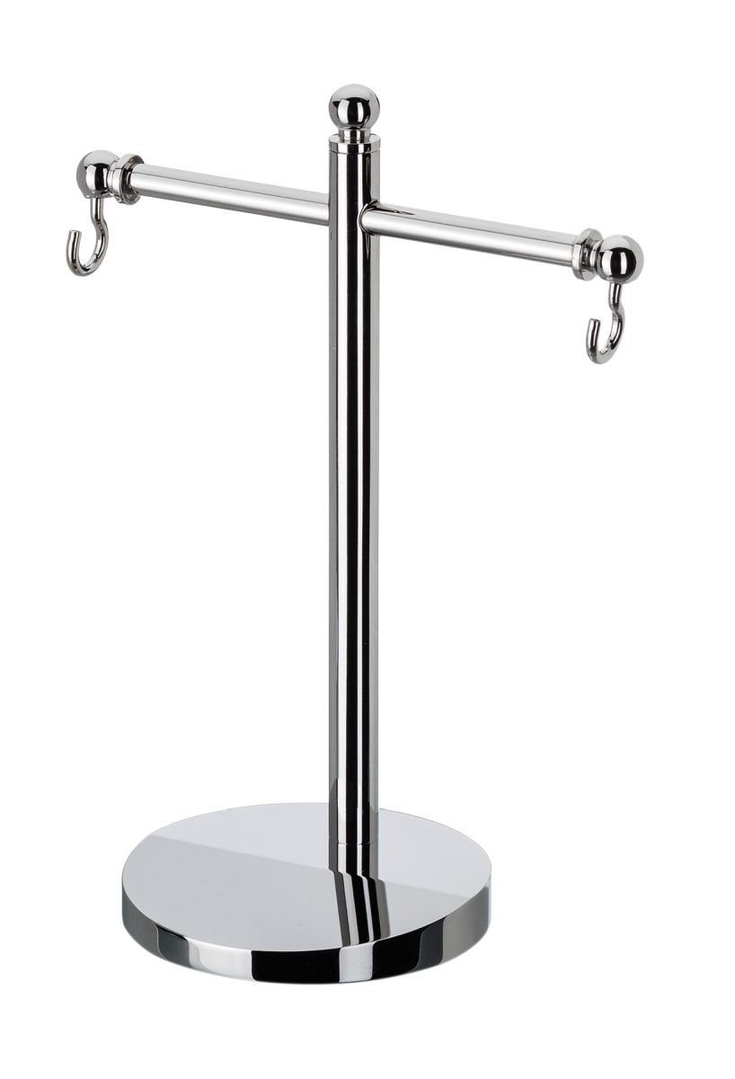 Hermann Jäckle Taschenuhr -Ständer S7 für 2 Taschenuhren, verchromt