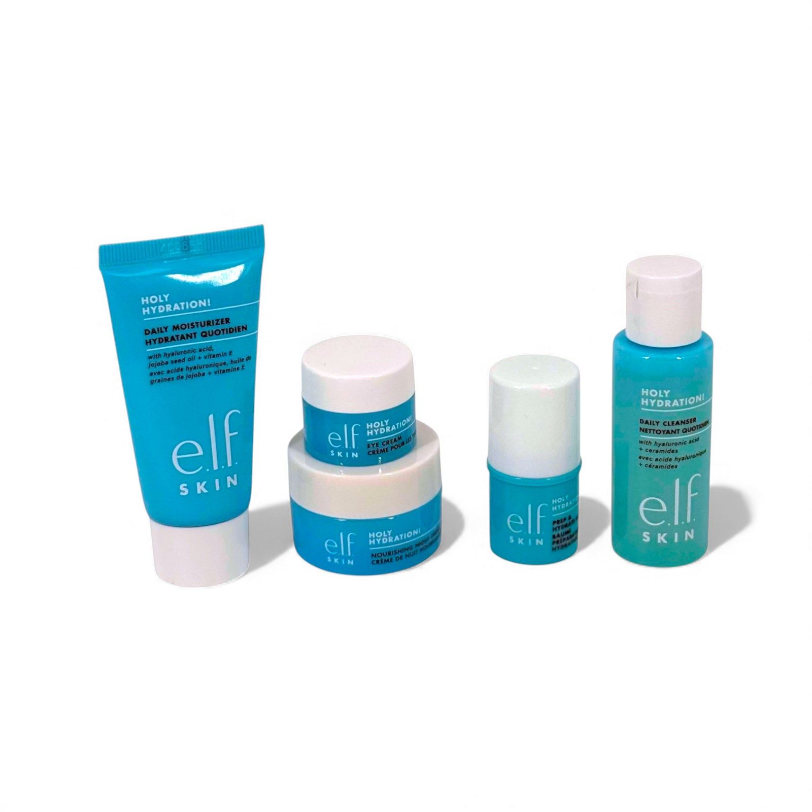 e.l.f Pflege-Set SKIN Jet Set Hydration Kit Set, 5-tlg., Reise Set