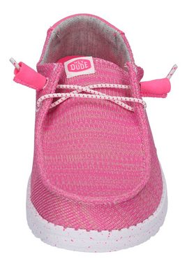 Hey Dude WENDY YOUTH SPORT MESH Sneaker Bright Pink