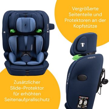 Osann Autokindersitz Flux Isofix i-Size, ab: 15 Monate, bis: 12 Jahre, Kindersitz mit Isofix für Kinder von 76-150 cm