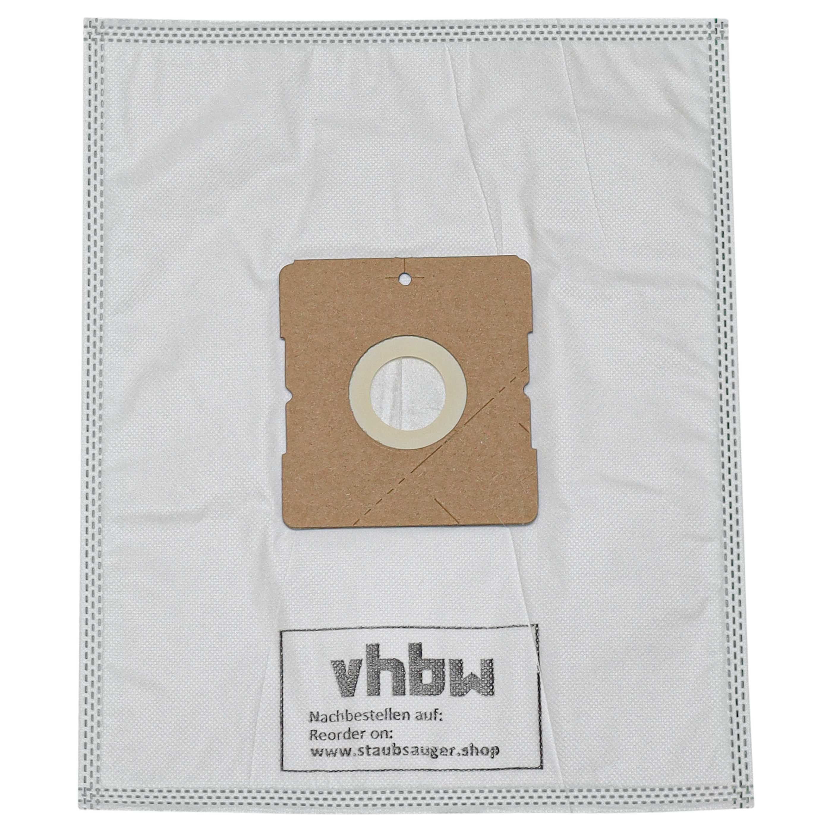 vhbw Staubsaugerbeutel passend für Hyundai HVC 1585, HVC 1082 Staubsauger, 5 St.