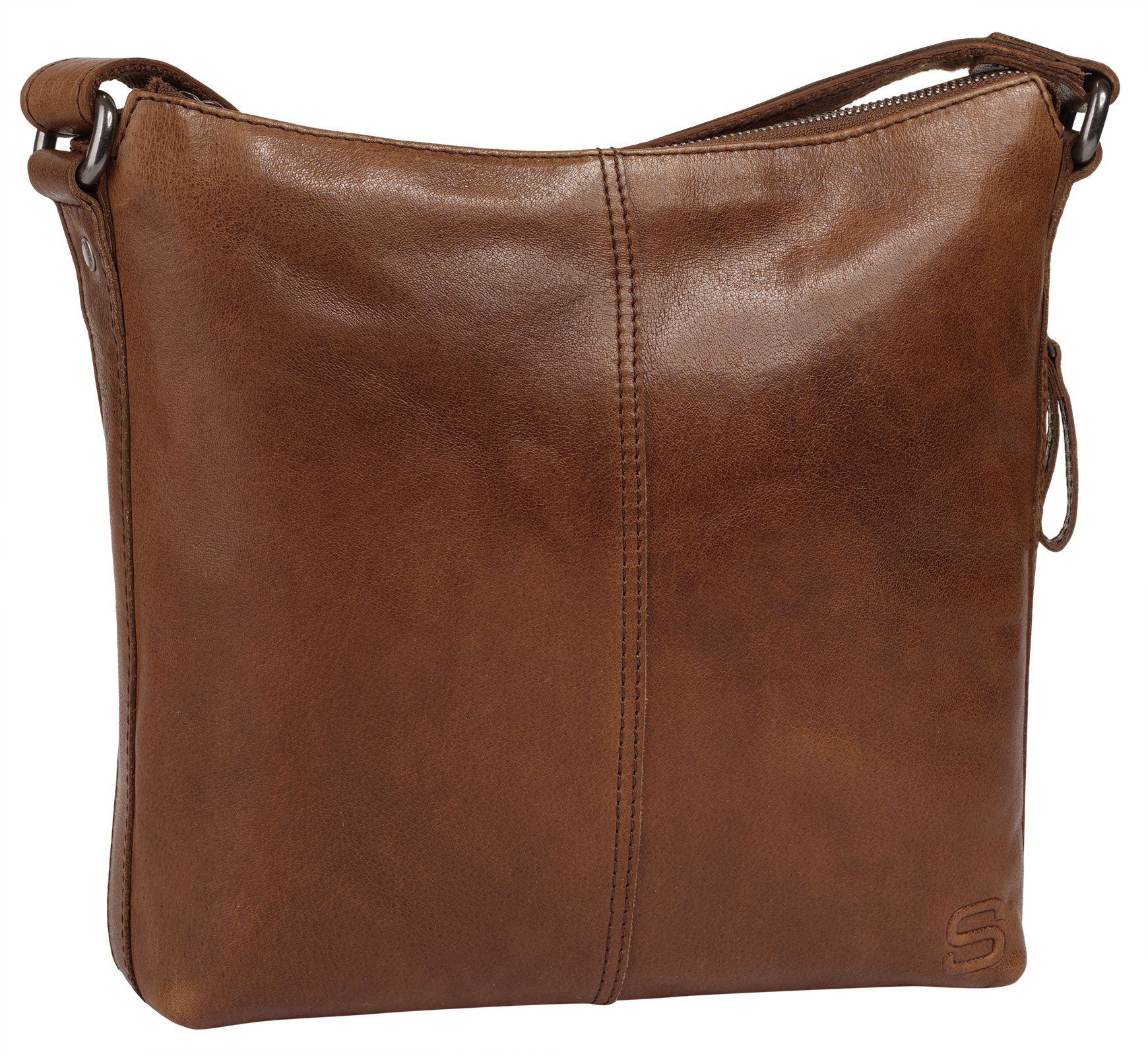 Spikes & Sparrow Umhängetasche, echt Leder günstig online kaufen