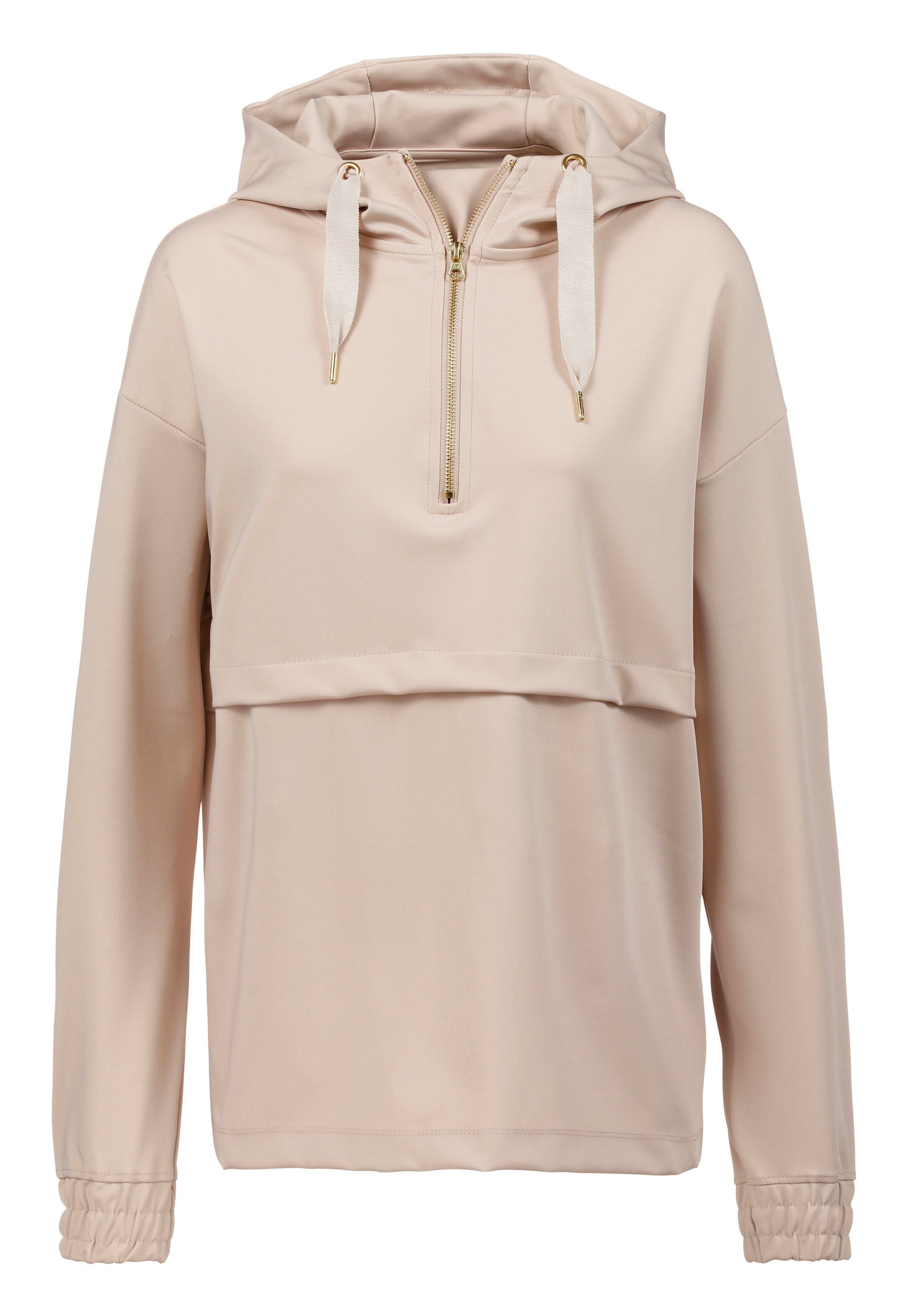 ATHLECIA Kapuzensweatshirt Kasa im sportlichen beige Look